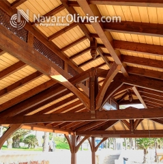 Interior de cubierta chiringuito 150 m2 by navarroliviercom
