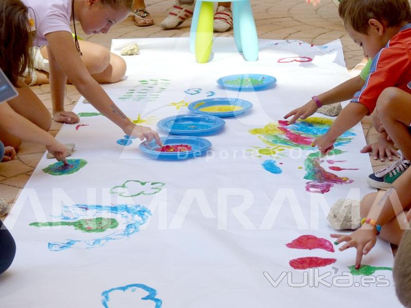 Talleres guiados por monitores titulados.Animacin infantil