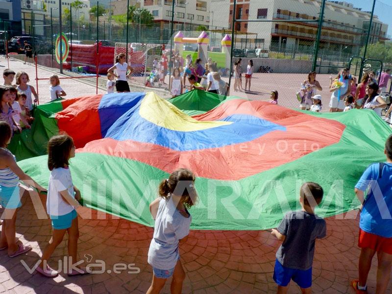 Zonas multijuegos.Fiestas fin de curso