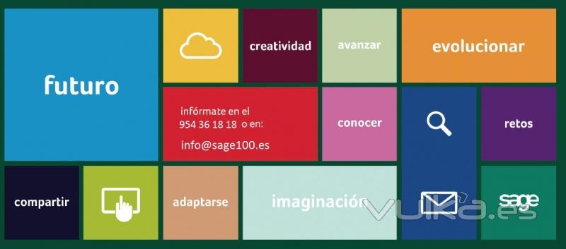 Creatividad, futuro, compartir, evolucionar, reto, avanzar