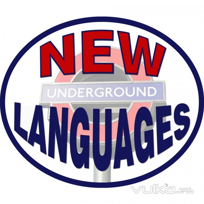 Logotipo academia New Languages