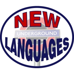 Logotipo academia de idiomas new languages