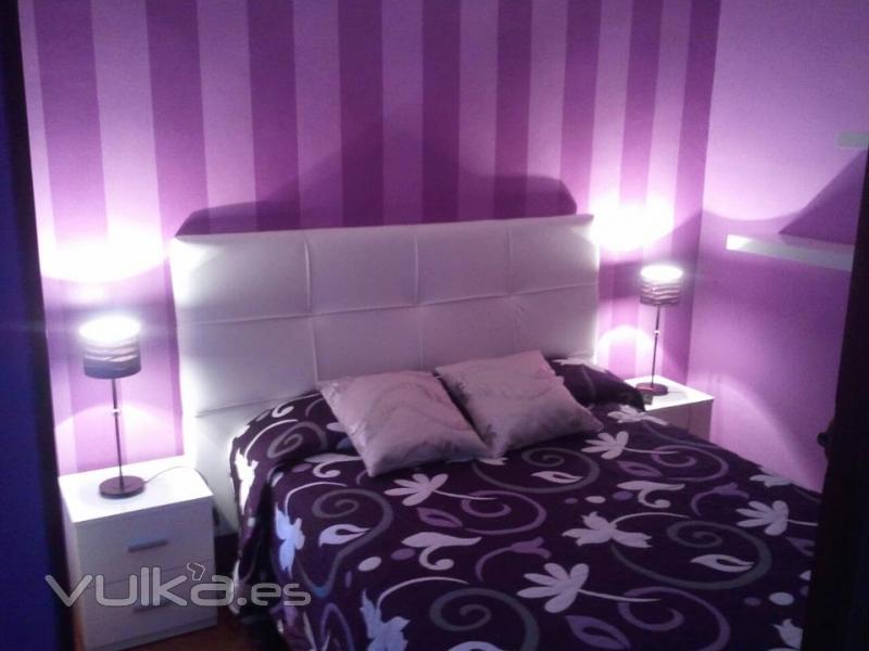 Decoración de dormitorio con toque romantico!!