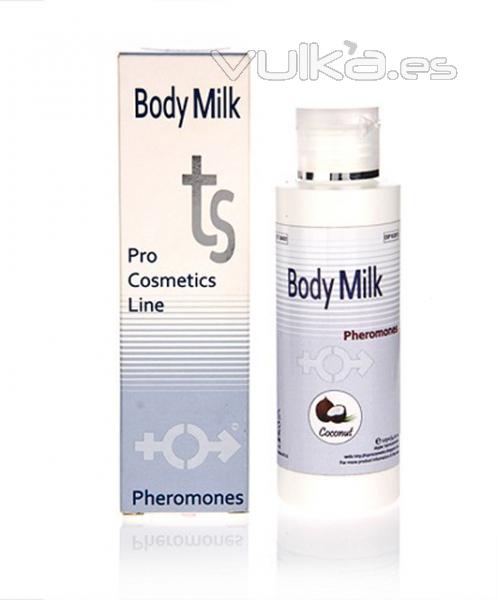 Leche Corporal con Feromonas Coco, 125 ml.