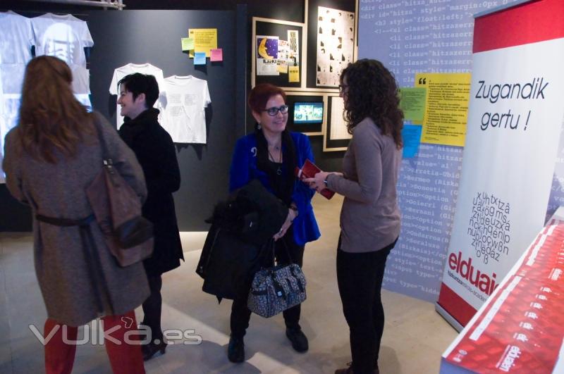 Elduaien Badu Bada erakusketan San Telmo Museoan. Elduaien en la exposicin Badu Bada de San Telmo 