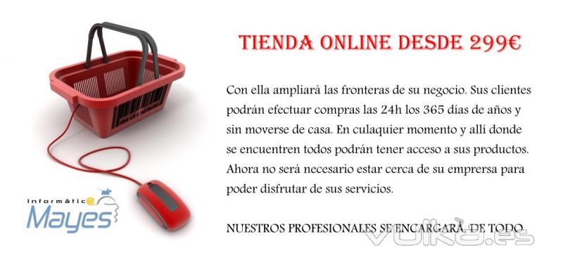 Diseño y creación de tiendas online