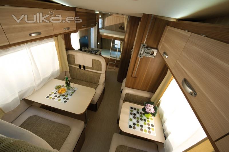 Autocaravana Glamys 22 interior