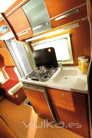 Autocaravanas McVan cocina