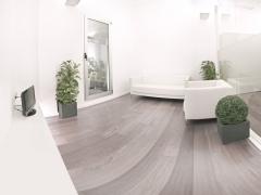 Sala de espera de clinica demela