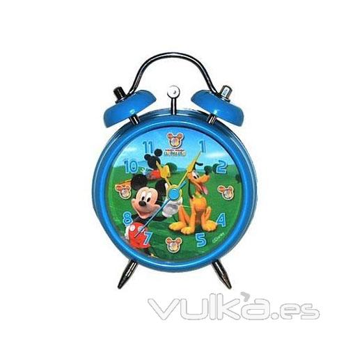 Reloj despertador infantil Mickey Mouse