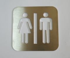 Pictogramas/senalizacion inoxidable