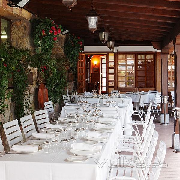 Comedor al aire libre en Gijón