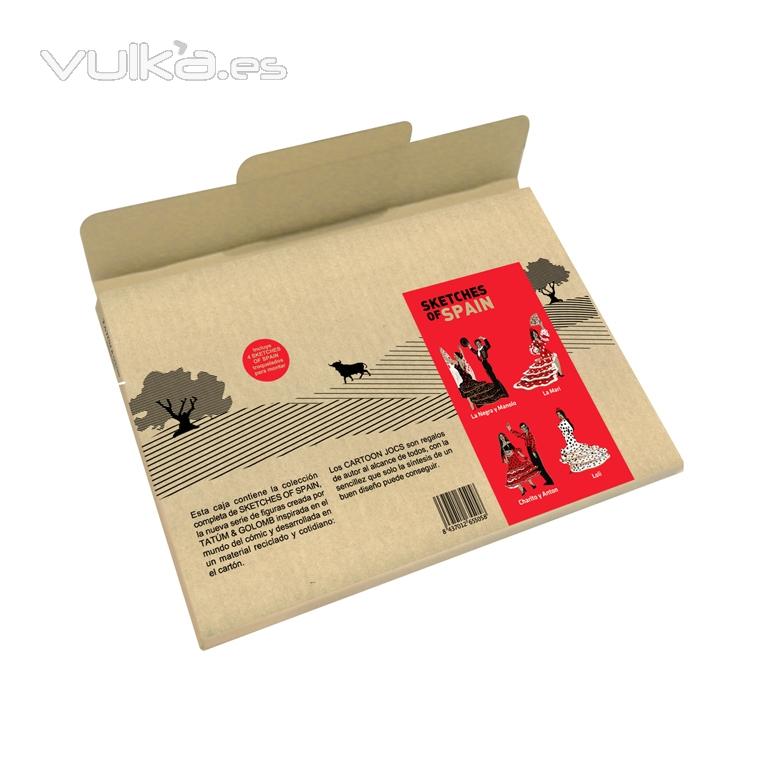 caja pack 4 unidades obertura sketches of spain