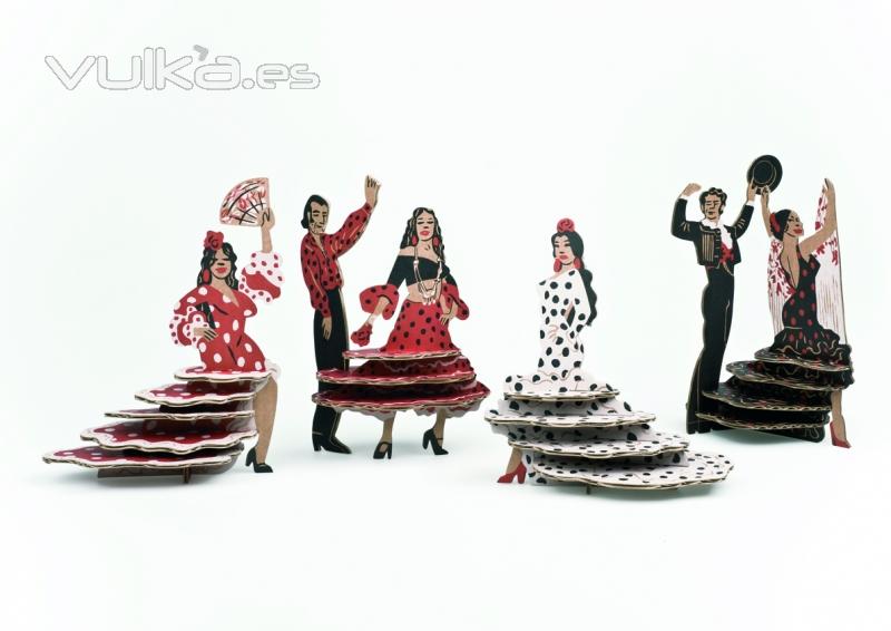 coleccin flamencas sketches of spain, encuentralas en www.souvenirsvalentia.com