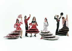 Coleccion flamencas sketches of spain, encuentralas en wwwsouvenirsvalentiacom