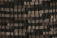 Alfombra de fieltro de lana 100% modelo stone 900