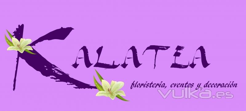 Logotipo de Kalatea, floristera, eventos y decoracin