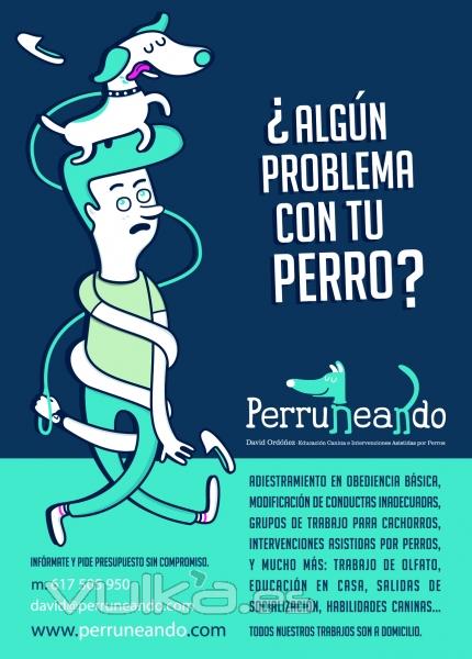 David Ordóñez Pérez - Educador canino, Tº en Modificación de Conductas y Especialista en Terapia Asistida por Perros