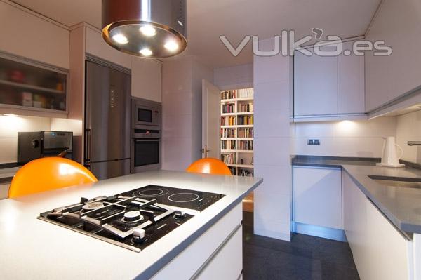 Reforma de cocina en vivienda en Boadilla, en Madrid