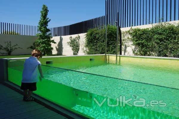 Vivienda unifamiliar en Rivas. Jardn y piscina