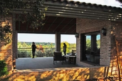 Vivienda unifamiliar en valdemorillo porche