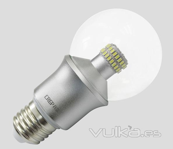 Bombilla led E27 6W disponible en 3000K y 4500K