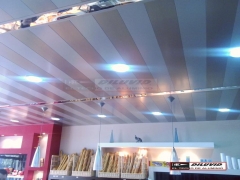 Panadería bicolor inox gris