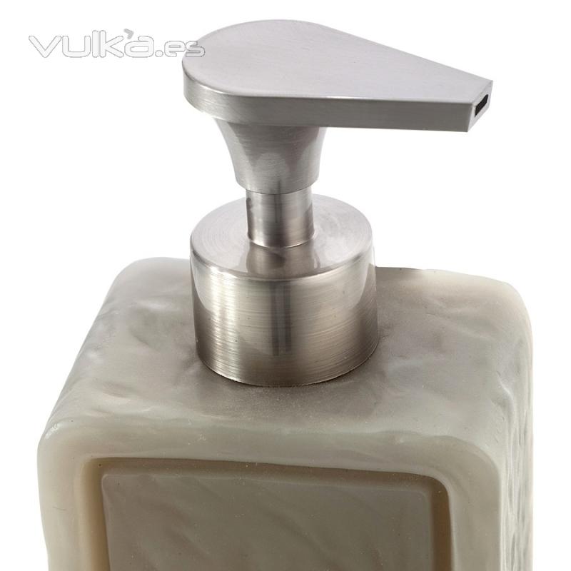 Dosificadores de bao. Dosificador bao soap rectangular gris 1 - La Llimona home