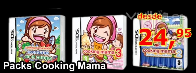 Oferta Pack Cooking Mama