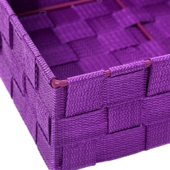 Accesorios de bano panera bano zinia lila set 2 rectangular 1 - la llimona home