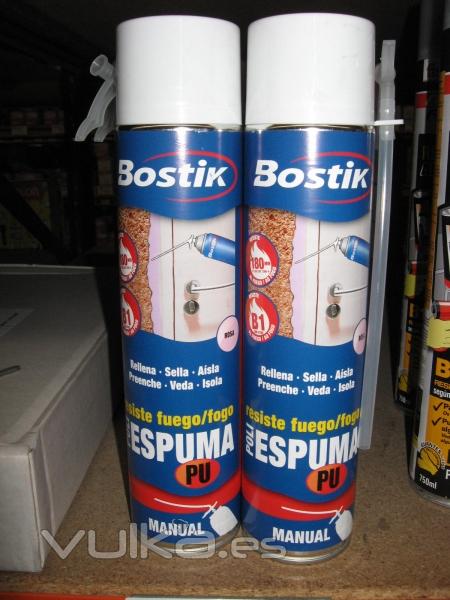 Espuma Poliuretano Bostik.