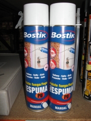 Espuma poliuretano bostik