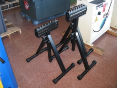 Caballetes rodillos bolas