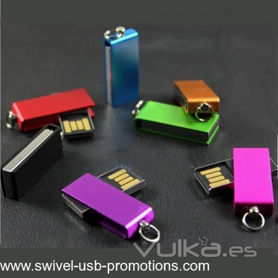 Mini memoria USB 2.0 giratoria