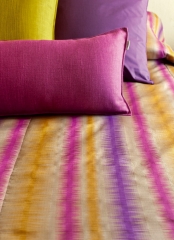 Sabanas ikat violeta, de praia algodon peinado de alta calidad
