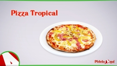 Pizza tropical