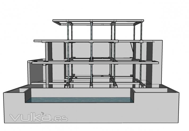 Estructura de vivienda unifamiliar (4)