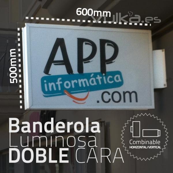 Banderolas publicitarias luminosas, lo mejor para tu tienda, negocio o comercio