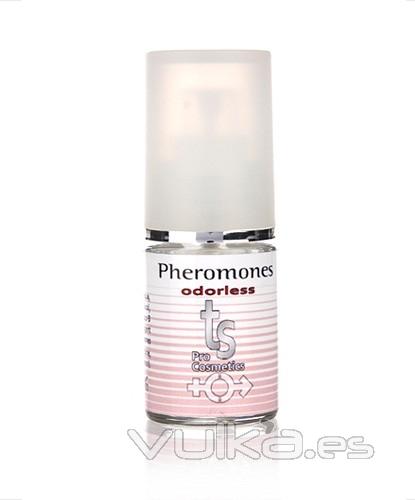 Feromonas Inodoras en Vaporizador de 15ml. Frasco especial para llevar en el bolso