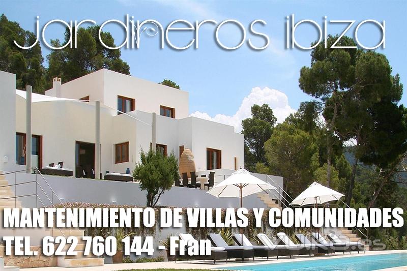 comunidades ibiza jardines mantenimento cuidados villas