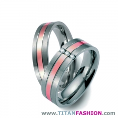 Alianzas de boda de titanio