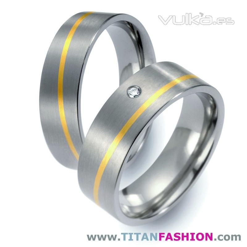 Anillos de Boda de Titanio