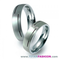 Alianzas de boda en titanio