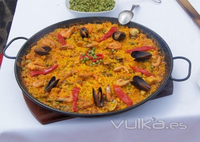 Paella + cerveza: 5EUR (todos los sabados)