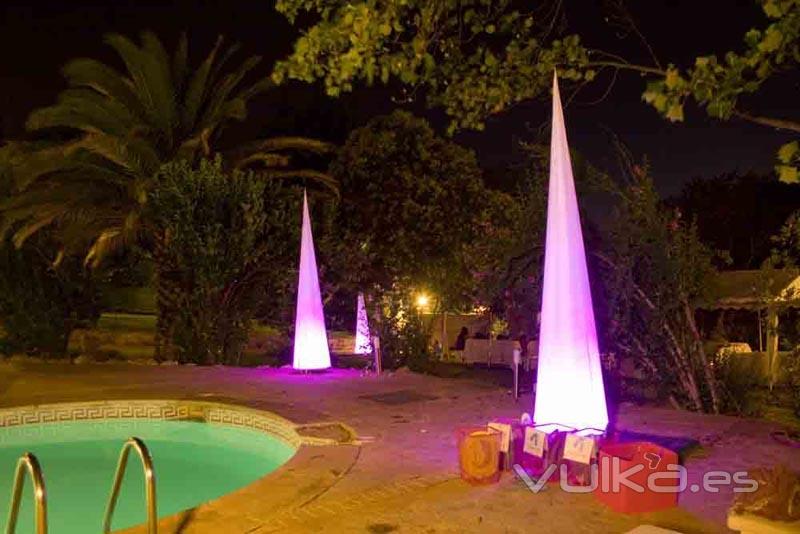 alquiler hinchables luminosos