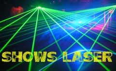 Show de laser de xquatro