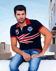 Polo azul inglesa starwear