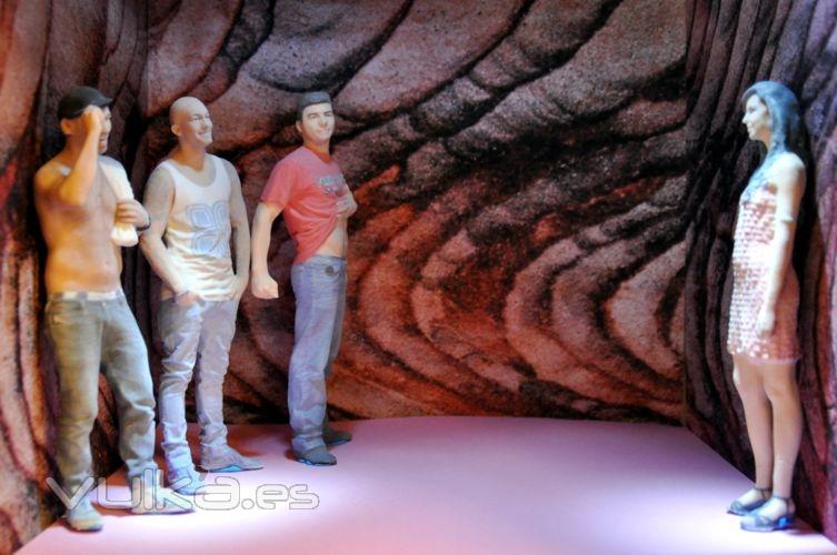 Foto-Esculturas 3d-u ThreeDee-You Xoow Magazine ExpoBest Hotel Silken Puerta América 11/04/13