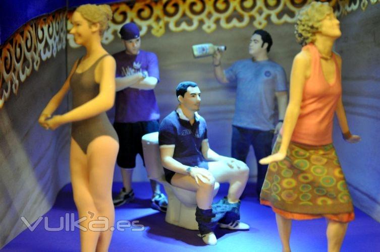 Foto-Esculturas 3d-u ThreeDee-You Xoow Magazine ExpoBest Hotel Silken Puerta América 11/04/13
