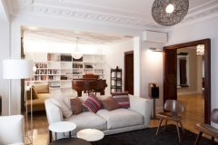 Reforma de vivienda en barrio de salamanca, madrid